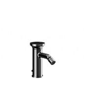 Gessi Origini Смеситель для биде с донным клапаном, излив 11,1 см, цвет: black metal PVD 66007#706