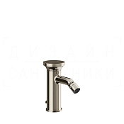 Gessi Origini Смеситель для биде с донным клапаном, излив 11,1 см, цвет: nickel PVD 66007#720