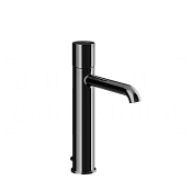 Gessi Habito Unito Смеситель для раковины высокий, с д/к, излив 16,4 см, цвет: black metal PVD 70005#706