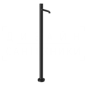 Gessi Habito Unito Смеситель для раковины напольный, без д/к, излив 16,4 см, цвет: matte black 70095#299
