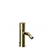 Gessi Habito Смеситель для биде с донным клапаном, излив 11,1 см, цвет: brass PVD 70107#710