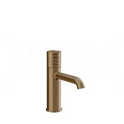 Gessi Habito Смеситель для раковины, без донного клап., излив 13,1 см, цвет: deep bronze brushed PVD 70302#791