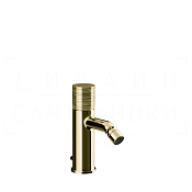 Gessi Habito Смеситель для биде с донным клапаном, излив 11,1 см, цвет: brass PVD 70307#710