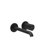 Gessi Habito Смеситель для раковины встр., внеш. часть, без д/к, излив 20,1 см, цвет: matte black 70488#299