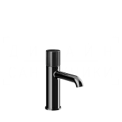 Gessi Habito Смеситель для раковины, без донного клапана, излив 13,1 см, цвет: black metal PVD 70502#706