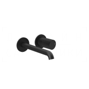 Gessi Habito Смеситель для раковины встр., внеш. часть, без д/к, излив 20,1 см, цвет: matte black 70588#299