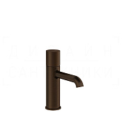 Gessi Habito Смеситель для раковины, без донного клапана, излив 13,1 см, цвет: dark bronze 70602#845