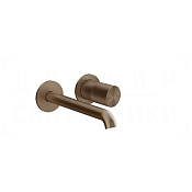 Gessi Habito Смеситель для раковины встр., внеш. часть, без д/к, излив 20,1 см, цвет: coffee bronze 70688#761