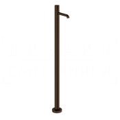 Gessi Habito Смеситель для раковины напольный, внеш. час., без д/к, излив 16,4 см, цвет: dark bronze 70695#845