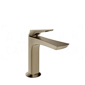 Gessi Ventaglio Смеситель для раковины, с донным клапаном, излив 12,8 см, цвет: finox brushed nickel 72051#149