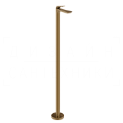 Gessi Ventaglio Смеситель для раковины напольный, без д/к, излив 15,4 см, цвет: deep bronze brushed 72095#791