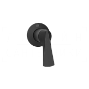 Gessi Ventaglio Смеситель для раковины встраиваемый, без излива, внешняя часть, цвет: matte black 72109#299