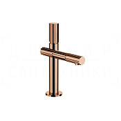 Gessi Incastri Смеситель для раковины, с донным клапаном, излив 12,7 см, цвет: copper PVD 75051#030