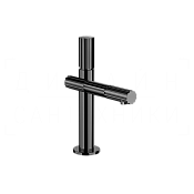 Gessi Incastri Смеситель для раковины, с донным клапаном, излив 12,7 см, цвет: black metal PVD 75051#706