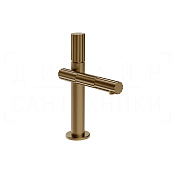 Gessi Incastri Смеситель для раковины, с дон. клапаном, излив 12,7 см, цвет: deep bronze brushed PVD 75051#791