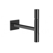 Gessi Incastri Смеситель для раковины встраиваемый, внеш. часть, излив 21 см, цвет: black metal PVD 75288#706