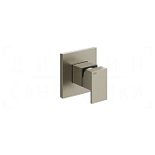 Gessi Rettangolo Смеситель для душа встраив., на 1 потр., внешняя часть, цвет: finox brushed nickel 20119#149