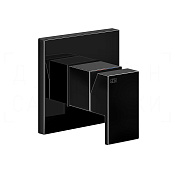 Gessi Rettangolo Смеситель для душа встраиваемый, на 1 потреб., внешняя часть, цвет: black metal PVD 20119#706