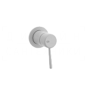 Gessi Goссia Смеситель для душа встраиваемый, на 1 потребитель, внешняя часть, цвет: matte white 33019#279