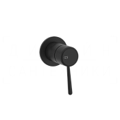 Gessi Goссia Смеситель для душа встраиваемый, на 1 потребитель, внешняя часть, цвет: matte black 33019#299