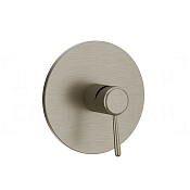 Gessi Goccia Смеситель для душа встраиваемый, на 1 потр., внешняя часть, цвет: finox brushed nickel 44676#149