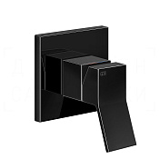 Gessi Rettangolo K Смеситель для душа встраиваемый, на 1 потреб., внеш. часть, цвет: black metal PVD 53109#706