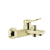 Gessi Rilievo Смеситель для ванны, без душевого гарнитура, излив 15,3 см, цвет: brass PVD 59013#710