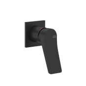 Gessi Rilievo Смеситель для душа встраиваемый, на 1 потребитель, внешняя часть, цвет: matte black 59019#299