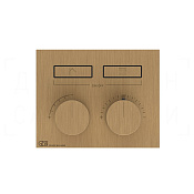 Gessi Hi-Fi Термостат для душа встраиваемый, на 2 потребителя, внешняя часть, цвет: antique brass 63004#713