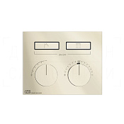 Gessi Hi-Fi Термостат для душа встраиваемый, на 2 потребителя, внешняя часть, цвет: nickel PVD 63004#720