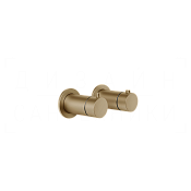 Gessi Anello Термостат для душа встраив., на 1 потреб., внешняя часть, цвет: warm bronze brushed PVD 63331#726