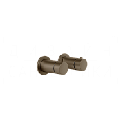 Gessi Anello Термостат для душа встраив., на 1 потреб., внеш. часть, цвет: coffee bronze brushed PVD 63331#761