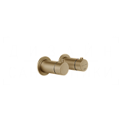 Gessi Anello Термостат для душа встраив., на 2 потреб., внешняя часть, цвет: warm bronze brushed PVD 63333#726