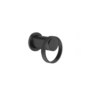 Gessi Anello Смеситель для душа встраиваемый, на 1 потребитель, внешняя часть, цвет: matte black 63361#299
