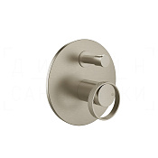 Gessi Anello Смеситель для душа встраиваемый, на 2 потр., внешняя часть, цвет: finox brushed nickel 63377#149