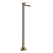 Gessi Anello Смеситель для ванны напольный, без душевого гарнитура, излив 17,4 см, цвет: copper PVD 63393#030