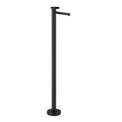 Gessi Anello Смеситель для ванны напольный, без душевого гарнитура, излив 17,4 см, цвет: aged bronze 63393#187