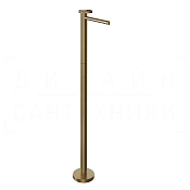 Gessi Anello Смеситель для ванны напольный, без душ. гарн., излив 17,4 см, цвет: deep bronze brushed 63393#791