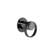 Gessi Anello Смеситель для душа встраиваемый, на 1 потребитель, внешняя часть, цвет: black metal PVD 63409#706