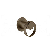 Gessi Anello Смеситель для душа встраив., на 1 потреб., внеш. часть, цвет: coffee bronze brushed PVD 63409#761