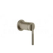 Gessi Ingranaggio Смеситель для душа встраив., на 1 потреб., внеш. часть, цвет: finox brushed nickel 63561#149