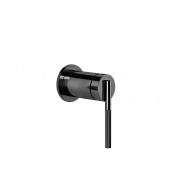 Gessi Ingranaggio Смеситель для душа встраиваемый, на 1 потреб., внеш. часть, цвет: black metal PVD 63561#706