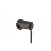 Gessi Ingranaggio Смеситель для душа встраив., на 1 потреб., внешняя часть, цвет: black metal PVD 63561#707