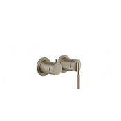 Gessi Ingranaggio Смеситель для душа встраив., на 2 потреб., внеш. часть, цвет: finox brushed nickel 63580#149
