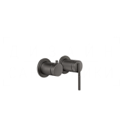 Gessi Ingranaggio Смеситель для душа встраив., на 2 потреб., внешняя часть, цвет: black metal PVD 63580#707