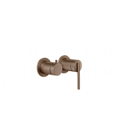 Gessi Ingranaggio Смеситель для душа встраив., на 2 потреб., внешняя часть, цвет: copper brushed PVD 63580#708