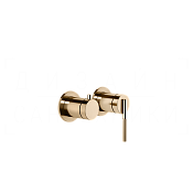 Gessi Ingranaggio Смеситель для душа встраиваемый, на 2 потреб., внеш. часть, цвет: warm bronze PVD 63580#735