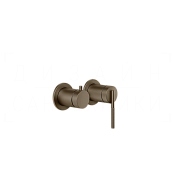 Gessi Ingranaggio Смеситель для душа встраив., на 2 потреб., внешняя часть, цвет: coffee bronze PVD 63580#761