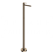 Gessi Ingranaggio Смеситель для раковины напольный, без дон. клап., излив 17,4 см, цвет: copper PVD 63593#030