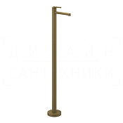 Gessi Ingranaggio Смеситель для раковины напольный, без д/к, излив 17,4 см, цвет: antique brass 63593#713
